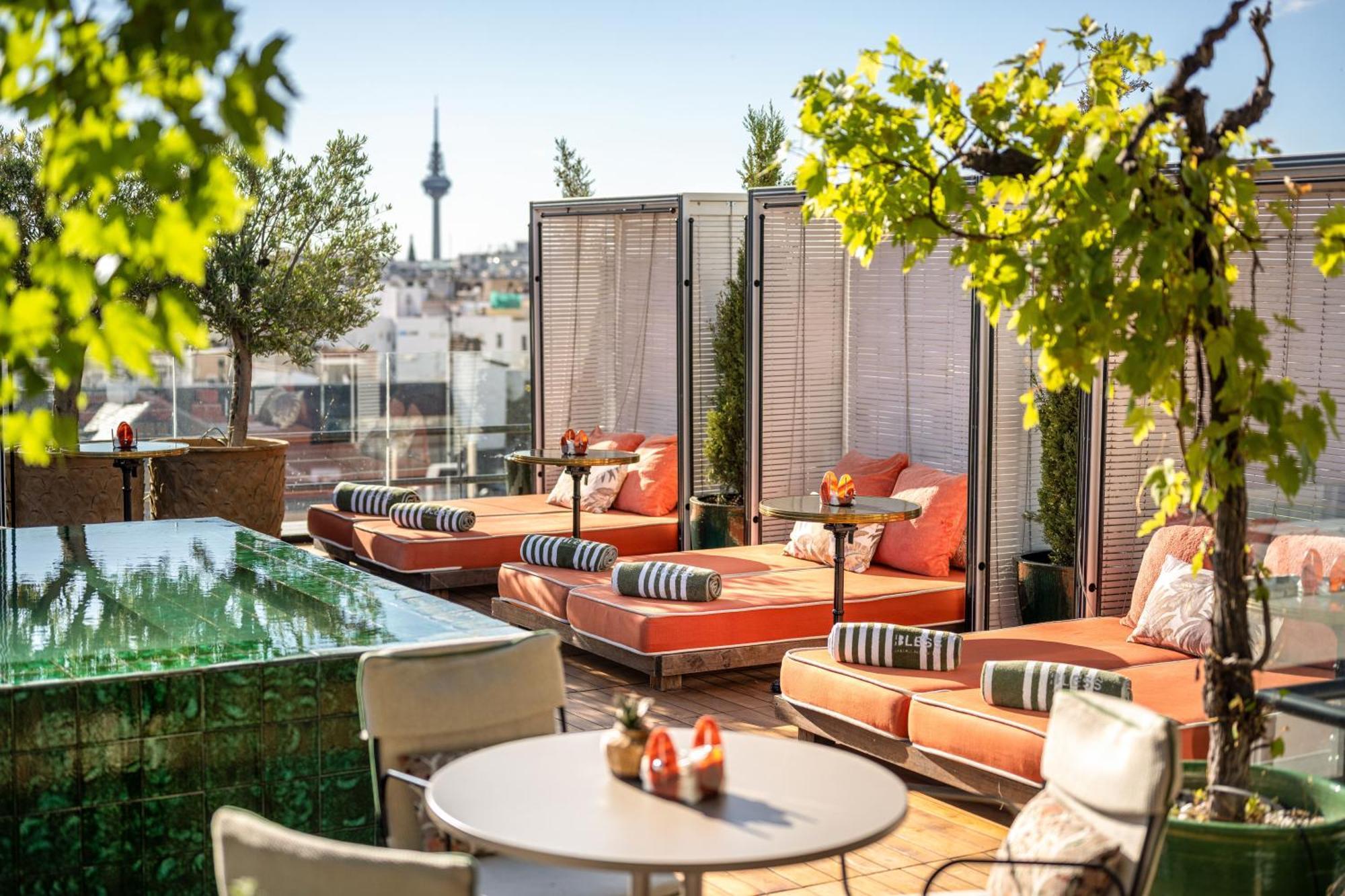 Bless Hotel Madrid - The Leading Hotels Of The World Экстерьер фото The rooftop terrace